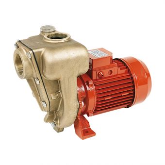 Electric, immersed, centrifugal sea water pump